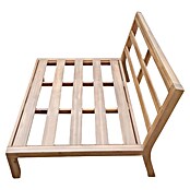 Palletbank element Kent (l x b x h: 94 x 120 x 68,5 cm, Teak look, Element) | BAUHAUS