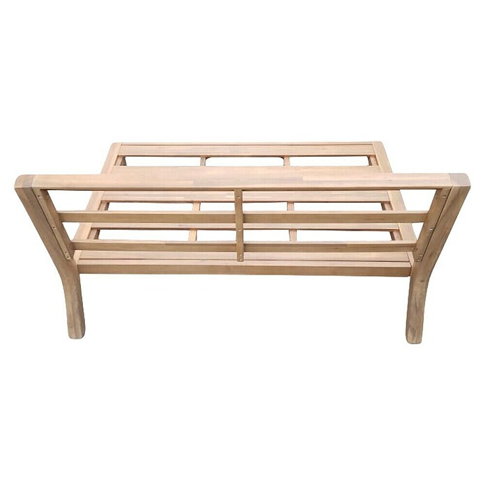 Palletbank element Kent (l x b x h: 94 x 120 x 68,5 cm, Teak look, Element) | BAUHAUS