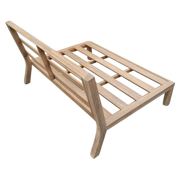 Palletbank element Kent (l x b x h: 94 x 120 x 68,5 cm, Teak look, Element) | BAUHAUS