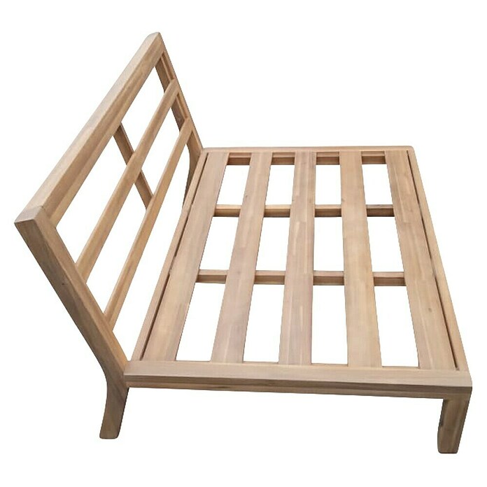 Palletbank element Kent (l x b x h: 94 x 120 x 68,5 cm, Teak look, Element) | BAUHAUS