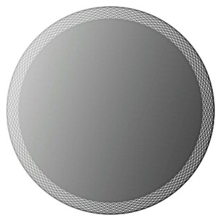 Espejo con luz LED Netz (Diámetro: 60 cm, Blanco neutro)