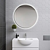 Espejo con luz LED Salma (60 x 60 cm, 60 cm, Vidrio) | BAUHAUS