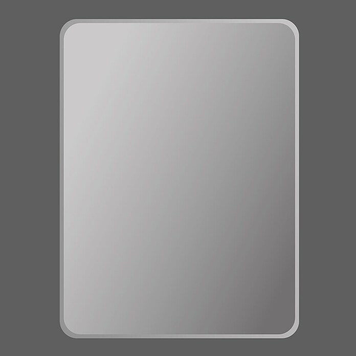 Espejo con luz LED Salma (60 x 80 cm, Vidrio) | BAUHAUS