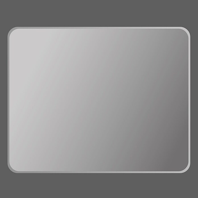 Espejo con luz LED Salma (80 x 100 cm, Vidrio) | BAUHAUS