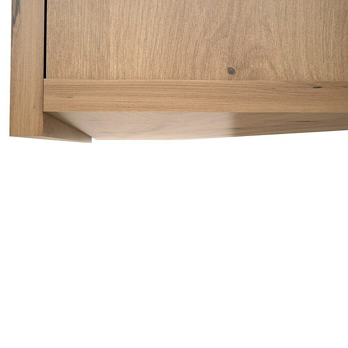 Meka Block Conjunto mueble de salón K-502 (Gris París/Roble Albar, 2 pzs.) | BAUHAUS
