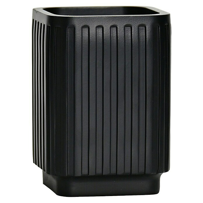 Camargue Stricia Zahnputzbecher (Polyresin, Schwarz) | BAUHAUS