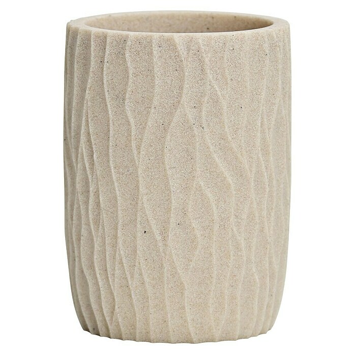 Camargue Lonček za zobne ščetke Sand Waves  (Polirezin, Peščena) | 3715 - Einzelaccessoires | DADD - Accessoires | DAD - Badausstattung | DA - Badausstattung/Bäderwelt | D - Sanitär | BAUHAUS