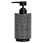 Camargue Punti Seifenspender (Polyresin, Schwarz/Weiß) | BAUHAUS