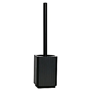 Camargue Stricia WC-Bürstengarnitur (Polyresin, Schwarz)