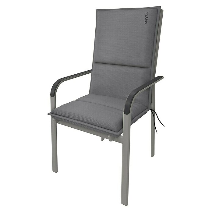 Doppler Sitzauflage Midi City (Grau, L x B x H: 110 x 48 x 6 cm, Polyester) | BAUHAUS