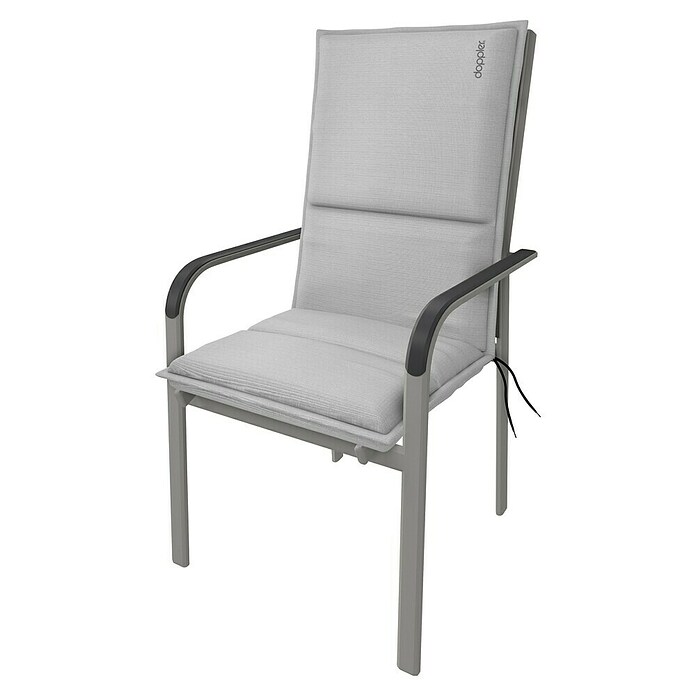 Doppler Sitzauflage Midi City (Hellgrau, L x B x H: 110 x 48 x 6 cm, Polyester) | BAUHAUS