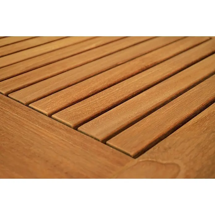 Kai Wiechmann Gartentisch - L x B x H: 180 x 90 x 75 cm, Teakholz, Rechteckig, Naturbelassen