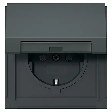 Gira  Klappdeckelsteckdose TX_44 445467