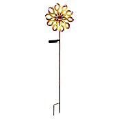 Globo Dekorativna solarna svjetiljka  (D x Š x V: 220 x 120 x 920 mm, Topla bijela, IP44, Zlatna) | BAUHAUS