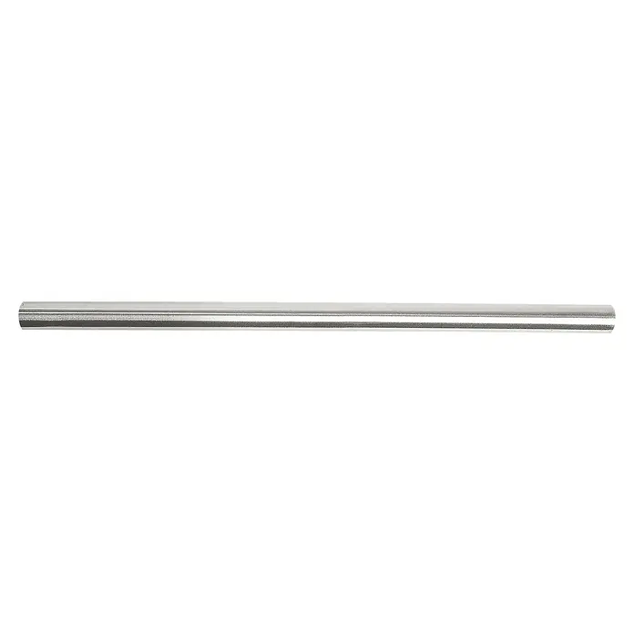 Rei Möbelgriff - Lochabstand: 160 mm, Stahl, Edelstahl, Rund, L x B x H: 220 x 12 x 32 mm - Langer, glänzender Silbermetallstab.