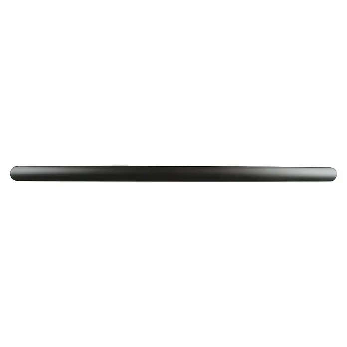 Rei Möbelgriff - Lochabstand: 224 mm, Sonstige, Schwarz, L x B x H: 235 x 12 x 25 mm - Dunkelgrauer zylindrischer Stab mit abgerundeten Enden.