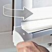 Schellenberg Insect Stop Insektenschutz-Magnetrahmen (B x H: 100 x 120 cm, Farbe Gewebe: Anthrazit, Material Gewebe: Polyester)