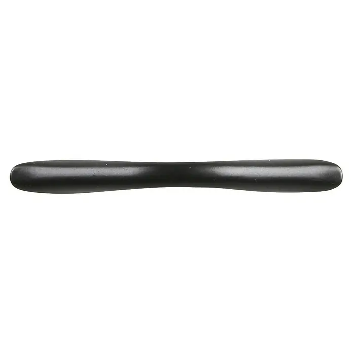 Rei Möbelgriff - Lochabstand: 64 mm, Sonstige, Schwarz, L x B x H: 84 x 9 x 18 mm - Dunkles, hantelförmiges Angelblei.
