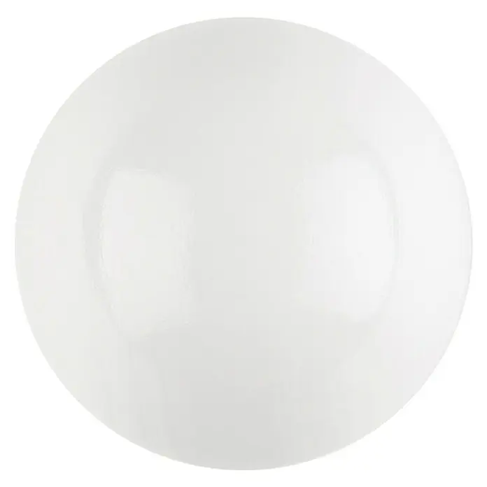 Rei Pomo para muebles - Diámetro: 28 mm, Plástico, Blanco - Esfera blanca brillante con sutiles reflejos.