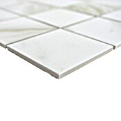 Mozaïektegel Quadrat Calacatta CIM Q73 CT (30,6 x 30,6 cm, Bruin/Beige/Wit, Mat)