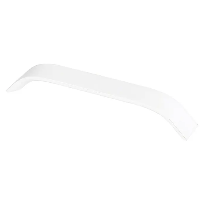 Rei Möbelgriff - Lochabstand: 38 mm, Aluminium, Weiß, Gebogen - Eleganter weißer Heckspoiler für Automobile zur Verbesserung der Aerodynamik.