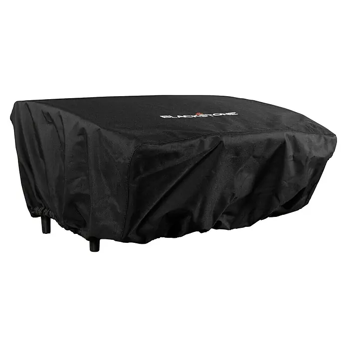Blackstone Grill-Schutzhülle - Passend für: Blackstone Plancha-Grill 22", Polyester - Schwarze Blackstone Stoff-Grillabdeckung, schützt einen Grill mit sichtbaren Beinen.