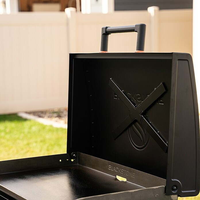 Blackstone Plancha Grill (Superficie de la parrilla (An x Pr): 73 x 46 cm, Negro, Número de quemadores: 2 ud.) | BAUHAUS