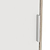 Meka Block Armario de puertas correderas K-511 (L x An x Al: 50 x 100 x 200 cm, Blanco Liso/Roble Cortez) | BAUHAUS