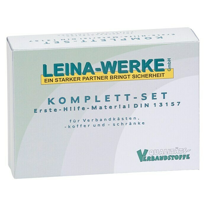 Leina-Werke Erste-Hilfe-Nachfüllpackung (DIN 13157, 63-tlg.)