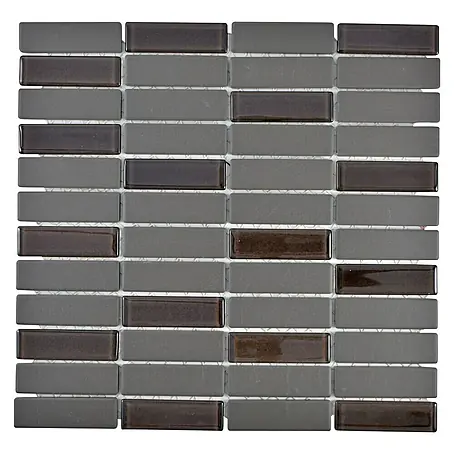 Mosaikfliese Stäbchen Mix CU ST G111
