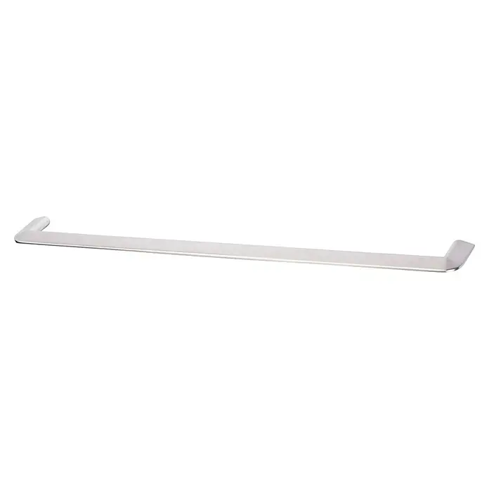 Rei Möbelgriff - Lochabstand: 320 mm, Sonstige, Stahl - Rechteckige Stange aus gebürstetem Metall mit hochgebogenen Enden.