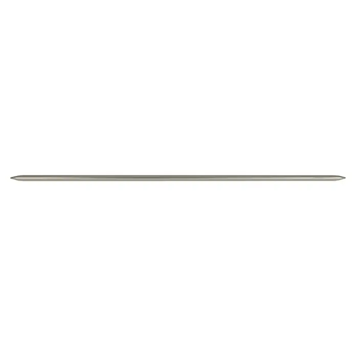 Rei Möbelgriff - Lochabstand: 320 mm, Sonstige, Stahl - Silberfarbener zylindrischer Metallstift mit abgerundeten Enden.