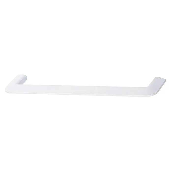 Rei Möbelgriff - Lochabstand: 160 mm, Sonstige, Weiß, L x B x H: 181 x 8 x 35 mm - Weißer U-förmiger Griff, ideal für Schränke oder als Handtuchhalter.