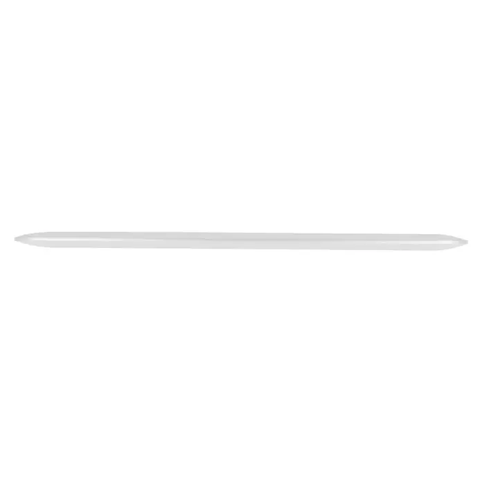 Rei Möbelgriff - Lochabstand: 160 mm, Sonstige, Weiß, L x B x H: 181 x 8 x 35 mm - Weißliche, längliche, glänzende zylindrische Kapsel.