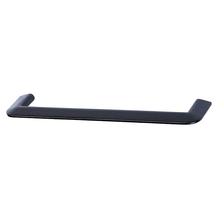 Rei Möbelgriff - Lochabstand: 160 mm, Sonstige, Schwarz, L x B x H: 181 x 8 x 35 mm - Mattschwarzer Bügelgriff für Möbel oder Schränke.