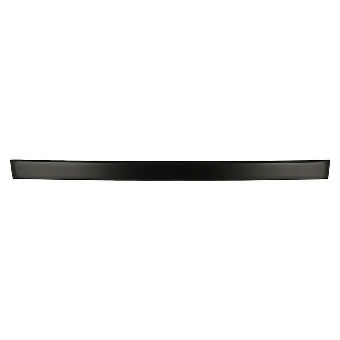 Rei Möbelgriff - Lochabstand: 224 mm, Sonstige, Schwarz, L x B x H: 235 x 12 x 34 mm - Dunkelgraue matte rechteckige Zierleiste mit leicht gebogenen Kanten.