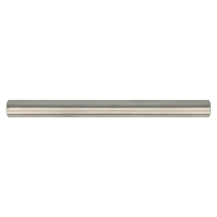 Rei Möbelgriff - Lochabstand: 96 mm, Stahl, Edelstahl, Rund, L x B x H: 136 x 12 x 32 mm - Zylindrischer Stahldübel mit abgerundeten Enden.
