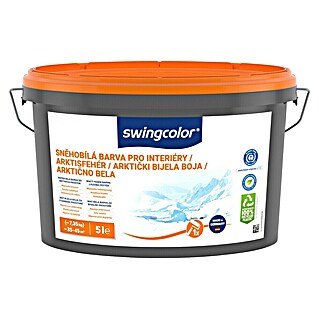swingcolor Unutarnja disperzijska boja (5 l, Snježno bijela, Prikladno za alergičare)