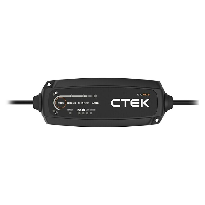CTEK Automatik-Ladegerät NXT 5 EU (Ladestrom: 5 A, Kapazität: 1,2 Ah - 160 Ah) | BAUHAUS