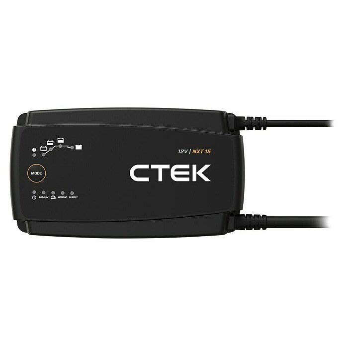 CTEK Automatik-Ladegerät NXT 15 EU (Ladestrom: 15 A, Kapazität: 30 Ah - 350 Ah) | BAUHAUS