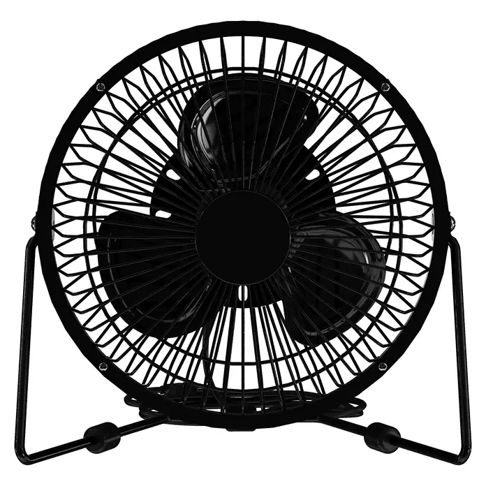 Voltomat USB-Ventilator Mini - Schwarz, 18 cm