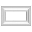 Solid Elements Kunststofffenster Q71 Supreme (B x H: 90 x 60 cm, Links, Weiß)