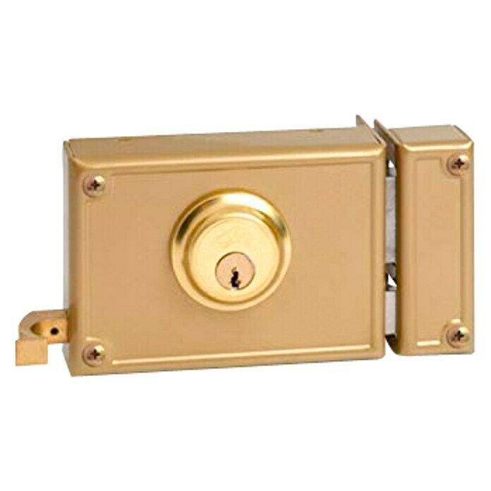 JiS Cerradura con cerrojo 12-12 (Tipo de cerradura: Cerradura de bombín, DIN-derecha, Puerta exterior)