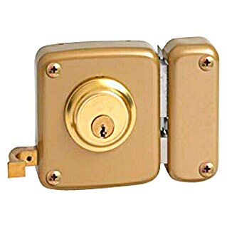 JiS Cerradura con cerrojo 12-8 (Tipo de bloqueo: Cerradura de bombín, DIN-derecha, Puerta exterior)