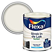 Flexa Strak in de Lak Kleurlak Gebroken Wit RAL 9010 (750 ml, Buiten) | BAUHAUS
