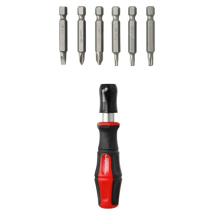 Alpha Tools Schroevenzakje (Totale omvang: 10 -delig, Chroom-vanadiumstaal) | BAUHAUS