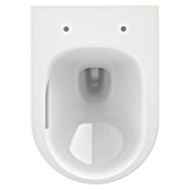 Camargue Wand-WC-Set Amsterdam (Spülrandlos, Ohne Spezialglasur, Spülform: Tief, WC Abgang: Waagerecht, Weiß) | BAUHAUS