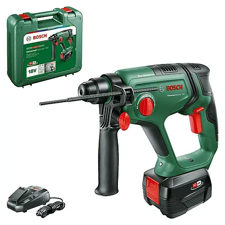 Bosch Professional AMPShare 18V Akku-Kombihammer UniversalHammer 18V