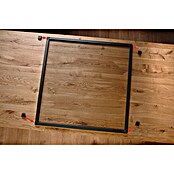tesa Insektenschutzgitter (Verstellbarkeit: 80 x 80 cm - 140 x 140 cm, Farbe Rahmen: Weiß, Klemmbefestigung, Fenster)