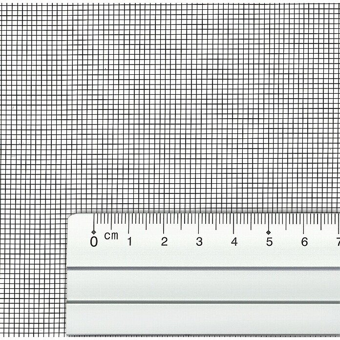tesa Insektenschutzgitter (Verstellbarkeit: 80 x 80 cm - 140 x 140 cm, Farbe Rahmen: Weiß, Klemmbefestigung, Fenster)